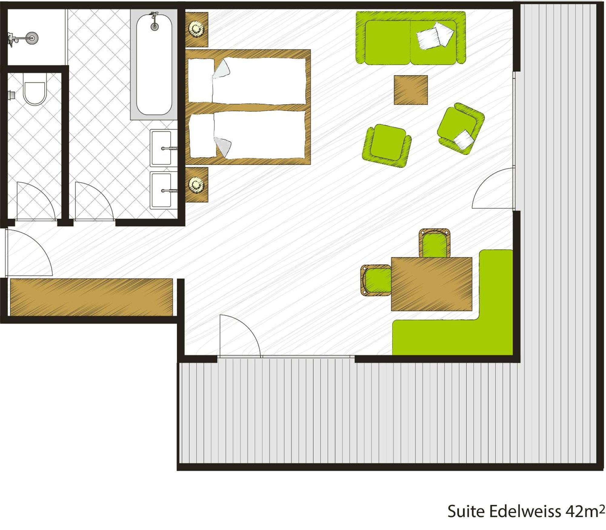 Hotel Walserberg Warth  Room photo